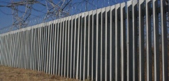 Concrete Palisade Fencing